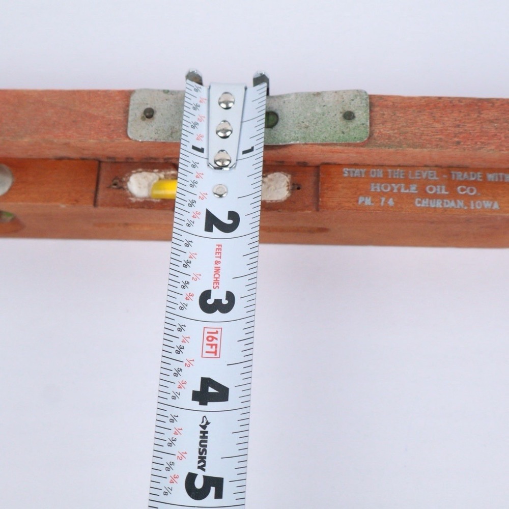 VTG Advertising Wood Level Tools (2) Hoyle Oil Co. Churdan Iowa Pioneer‎ Seeds - Picture 10 of 10